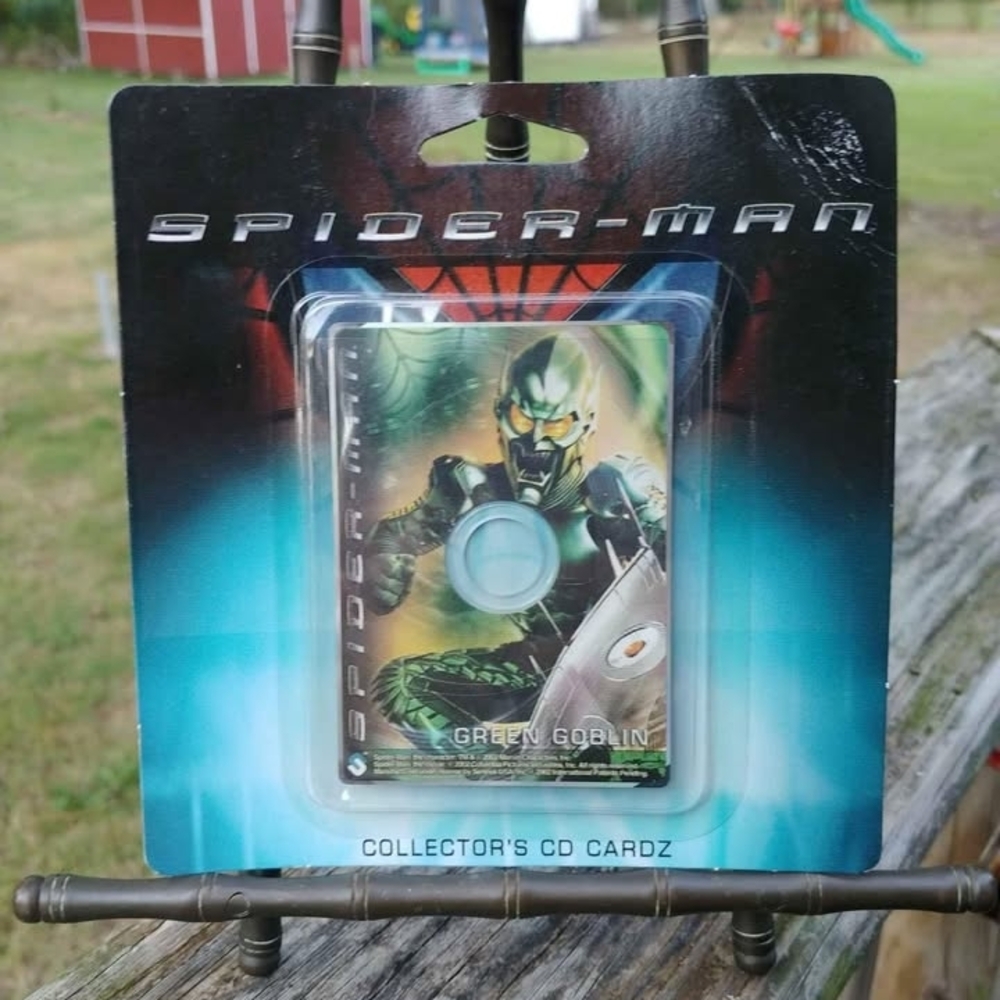 2002 Spiderman CD-ROM Green Goblin Marvel Collectors Vintage Computer CD